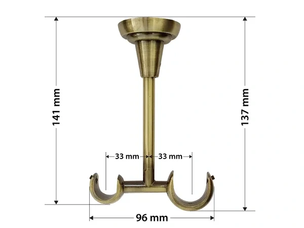 držiak 25x16 stropný