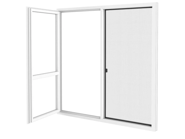 Siete proti hmyzu na DVERE - posuvné - ANTRACIT - RAL 7016 - bez priečky 4