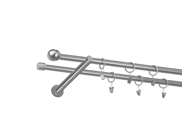 Garniža 16x16mm - 2rady - TODI MAX - satin