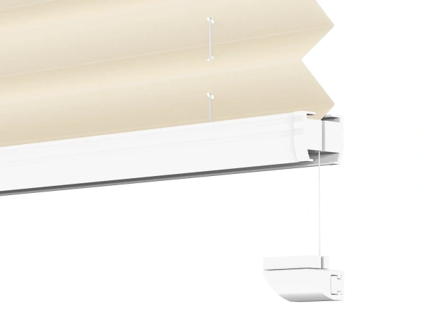 Plisé rolety LUX - látka Almond 11192 - BLACKOUT (zatemňujúca) 8