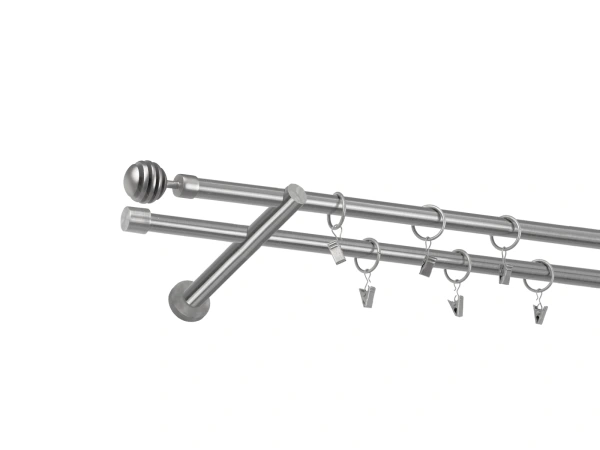 Garniža 16x16mm - 2rady - VERONA - satin