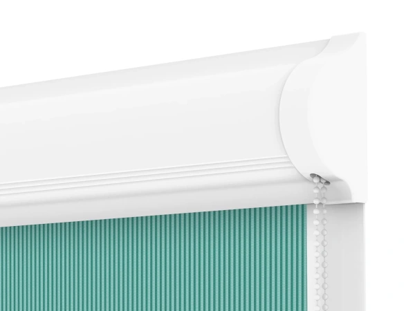 Roleta SWING LITE - deň a noc - látka Bahama 1809 - smaragdová 3
