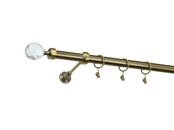 Garniža 25mm - 1rad - GUĽA CRYSTAL - antik