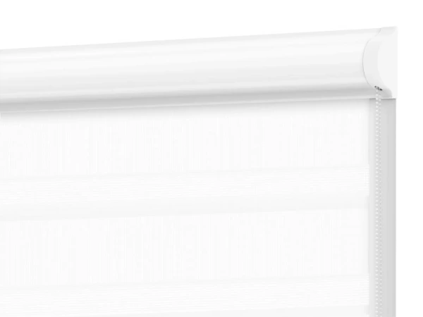 Roleta SWING PREMIUM - deň a noc - látka Miami 1301 - biela