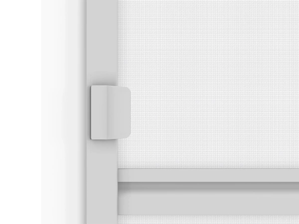 Siete proti hmyzu na DVERE - pántové - SIVÁ - RAL 9006 - s priečkou 5