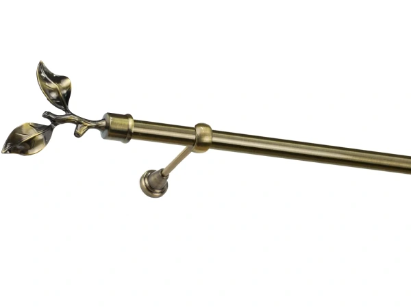 Garniža 25mm - 1rad - LIST ROSE - antik 1