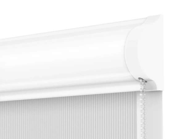 Roleta SWING PREMIUM - deň a noc - látka Bahama 1821 - svetlo sivá 3