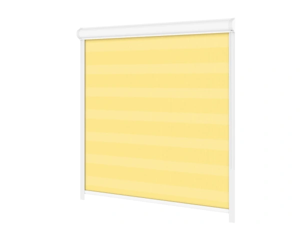 Roleta SWING LITE - deň a noc - látka Bahama 1801 - vanilková 2