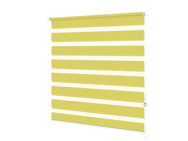 Roleta MINI - deň a noc - látka Bahama 1807 - limetková 1