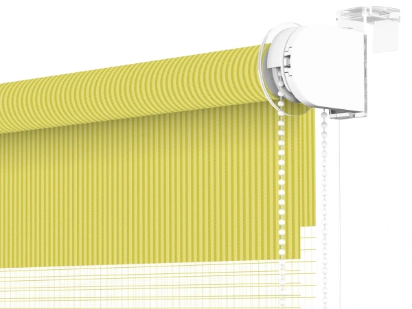 Roleta MINI - deň a noc - látka Bahama 1807 - limetková 3