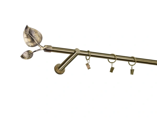 Garniža 16mm - 1rad - LIST VEĽKÝ - antik