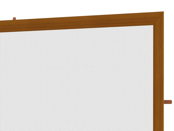 Siete proti hmyzu na OKNO - pevné - BOROVICA drevoimitácia 5