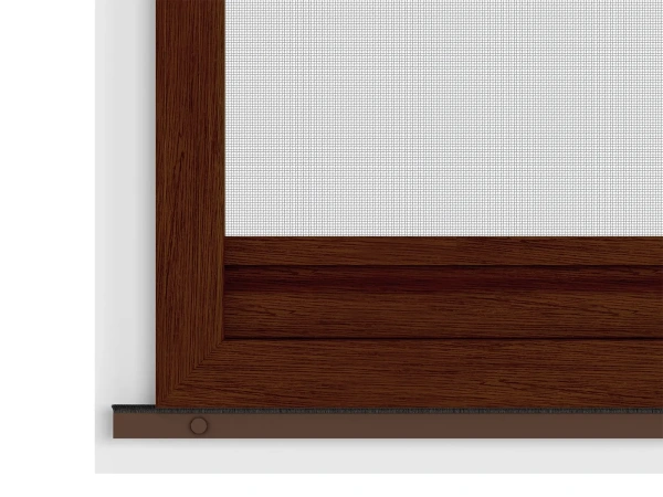 Siete proti hmyzu na DVERE - posuvné - ORECH - drevoimitácia - bez priečky 8