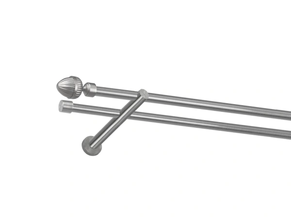 Garniža 16x16mm - 2rady - ODEON - satin 1