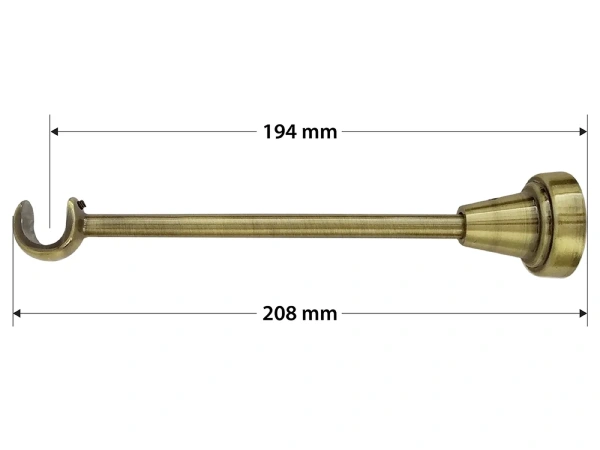 Garniža 16mm - 1rad - PAOLA - antik 4