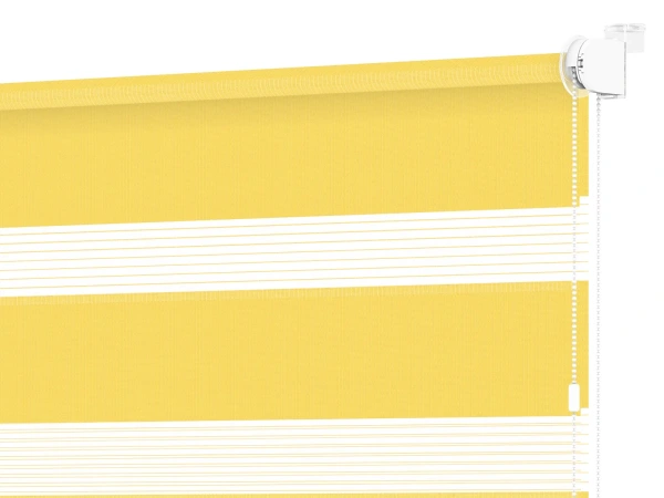 Roleta MINI - denní a noční - látka Zakynthos 15 - žlutá