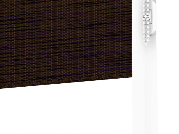 Roleta SWING PREMIUM - deň a noc - látka Maurícius 66 - tmavo hnedá (wenge) 4