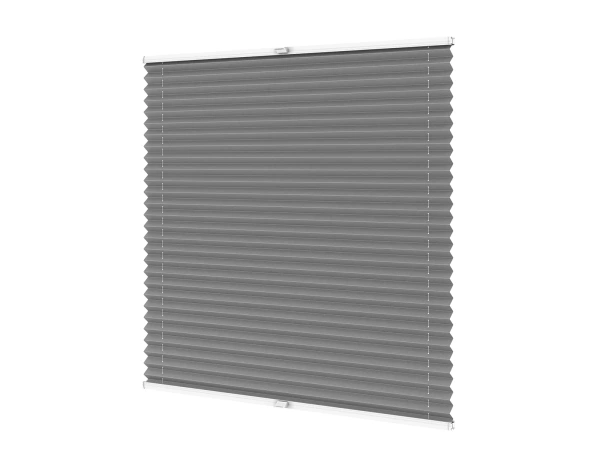 Plisé rolety LUX - látka Soft grey 11194 - BLACKOUT (zatemňujúca) 1