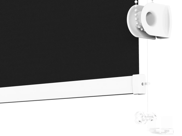 Roleta MINI - látka Madagaskar 069 - čierna - (zatemňujúca) 3