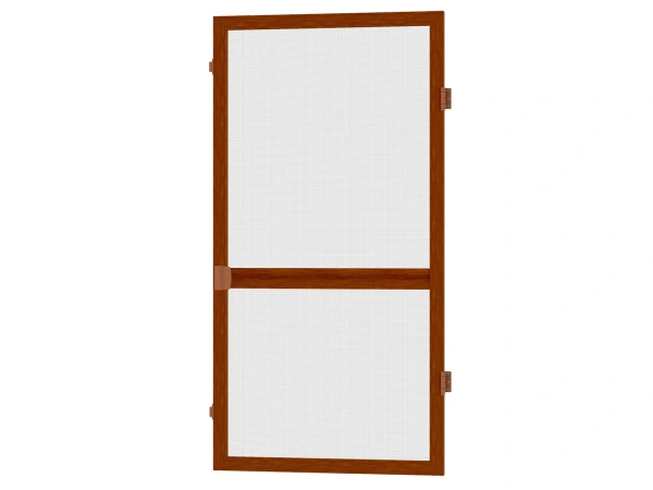 Siete proti hmyzu na DVERE - pántové - ČEREŠŇA - drevoimitácia - s priečkou