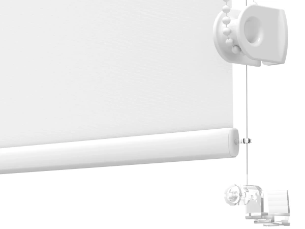Roleta MINI+ látka Madagaskar 051 - bílá - (thermo) 3