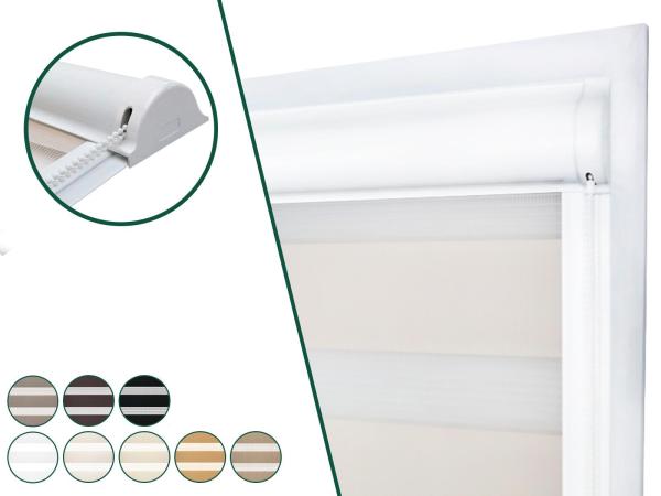 Roleta SWING PREMIUM - deň a noc - látka MIAMI