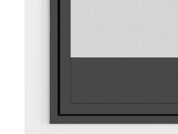 Siete proti hmyzu na DVERE - pántové v ráme SMART - ANTRACIT - RAL 7016 - bez priečky 7