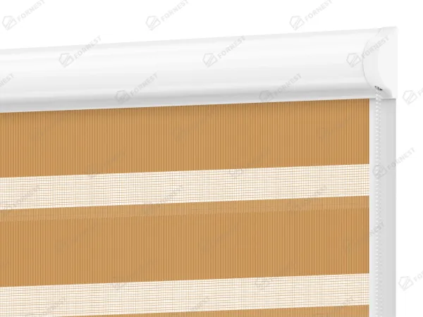 Roleta SWING PREMIUM - deň a noc - látka Miami 1304 - hlinená