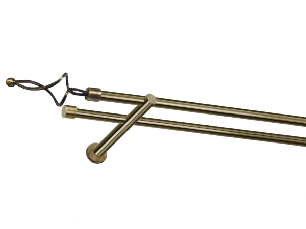 Garniža 16x16mm - 2rady - FALIST - antik 1