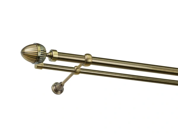 Garniža 25x16mm - 2rady - ODEON - antik 1