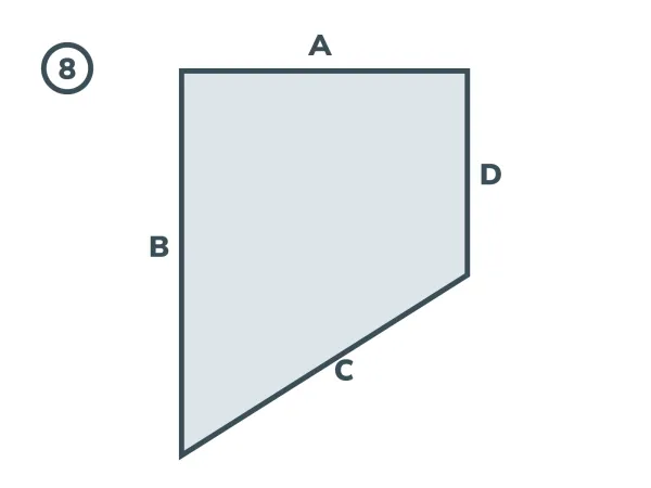 Siete proti hmyzu na OKNO - pevné - atyp - tvar 8