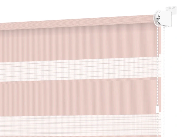 Roleta MINI - deň a noc - látka Bahama 1811 - staroružová