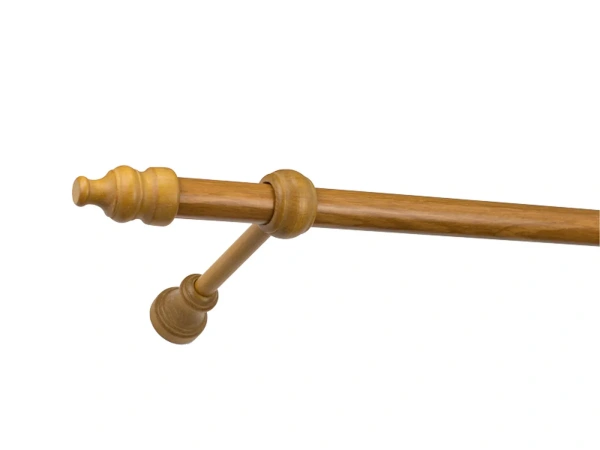 Garniža drevená 28mm jednoradová - DUB ZLATÝ 1