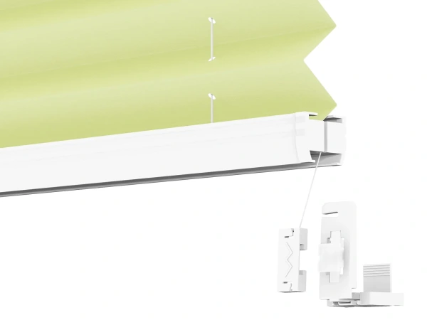 Plisé rolety LUX - látka Fresh lime 11052 - PEARL 5