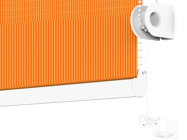 Roleta MINI - deň a noc - látka Bahama 1802 - oranžová 4