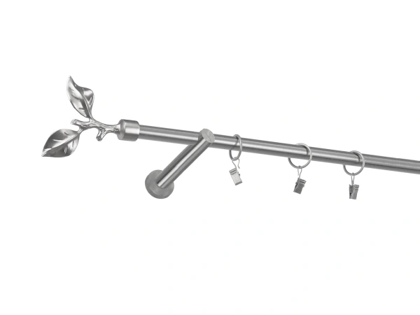 Garniža 16mm - 1rad - LIST ROSE - satin