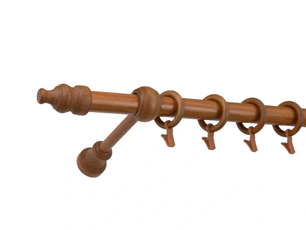 Garniža drevená 28mm jednoradová - JELŠA