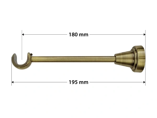 Garniža 19mm - 1rad - GUĽA AZUR - antik 4