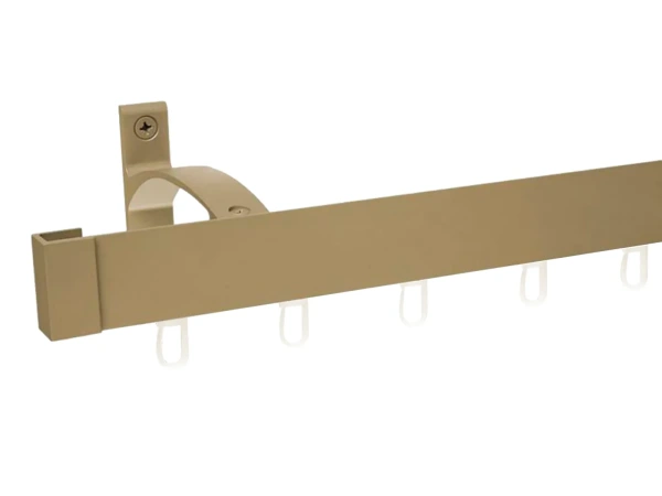 Garniža MODERN 1-drážková na stenu - odtieň PATINA