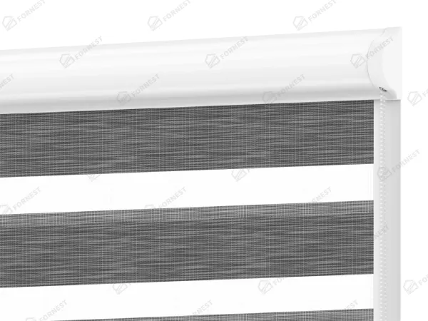 Roleta SWING PREMIUM - deň a noc - látka Maurícius 70 - antracit