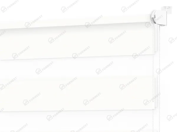 Roleta MINI - deň a noc - látka Maurícius 62 - slonová kosť