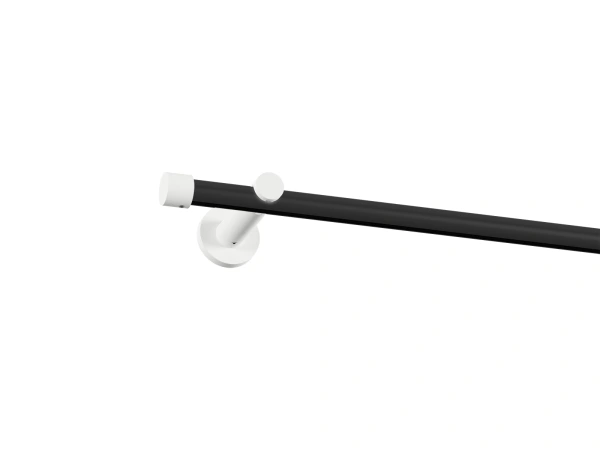 Garniža 19mm drážková tyč - 1rad - PULLO - čierno biela 1