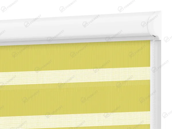 Roleta SWING LITE - deň a noc - látka Bahama 1807 - limetková