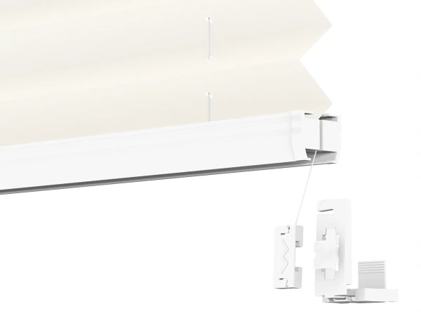 Plisé rolety LUX - látka Sea Shell 11195 - BLACKOUT (zatemňujúca) 5