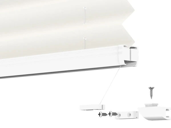 Plisé rolety LUX - látka Sea shell 11062 - PEARL 9