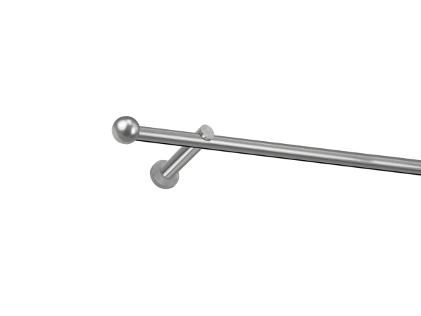 Garniža 19mm - drážková tyč - 1rad - BOLOGNA - satin 1