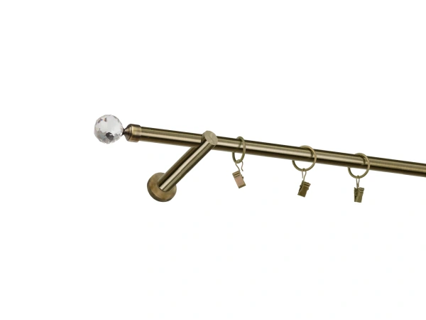 Garniža 16mm - 1rad - GUĽA CRYSTAL - antik