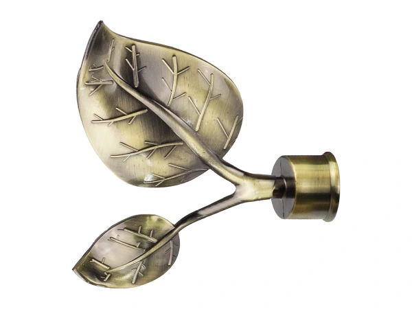 Garniža 25mm - 1rad - LIST VEĽKÝ - antik