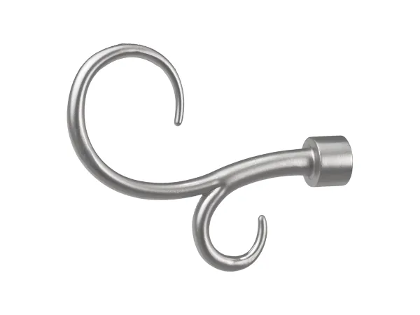 Garniža 16x16mm - 2rady - HÁK DVOJITÝ - satin