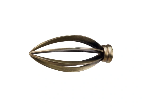 Garniža 25x16mm - 2rady - PANTEON - antik